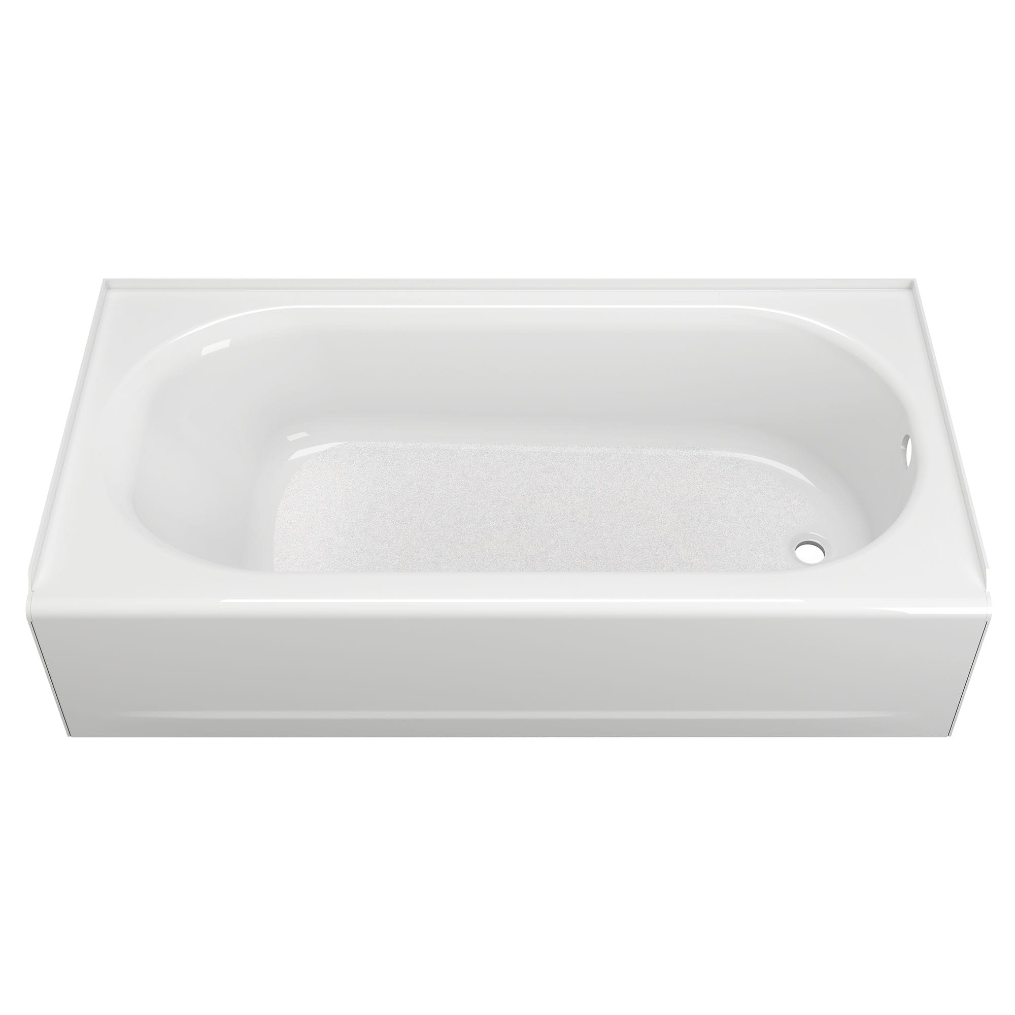 Princeton® Americast® 60 x 30-Inch Integral Apron Bathtub Above Floor Rough with Right-Hand Outlet